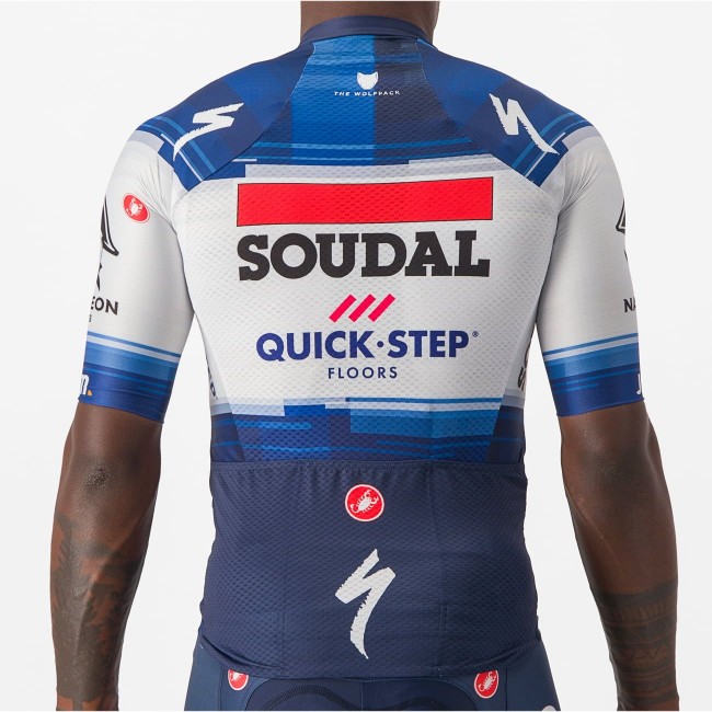 Soudal Quick-Step 2023 Aero Race 6.1 Radtrikot kurzarm-Radsport-Profi-Team Radtrikot Kaufen Soudal Quick-Step 2023 Aero Race 6.1 Radtrikot kurzarm-Radsport-Profi-Team Radtrikot Kaufen