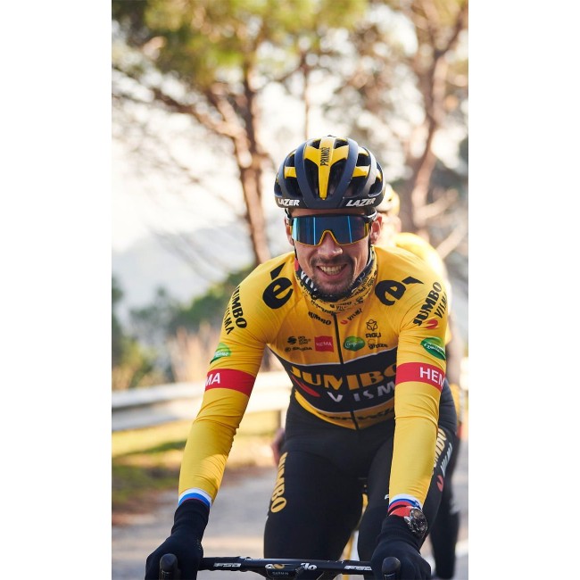 TEAM JUMBO-VISMA 2022 Trägerhose lang(ohne Sitzpolster)-Radsport-Profi-Team Radtrikot Kaufen TEAM JUMBO-VISMA 2022 Trägerhose lang(ohne Sitzpolster)-Radsport-Profi-Team Radtrikot Kaufen