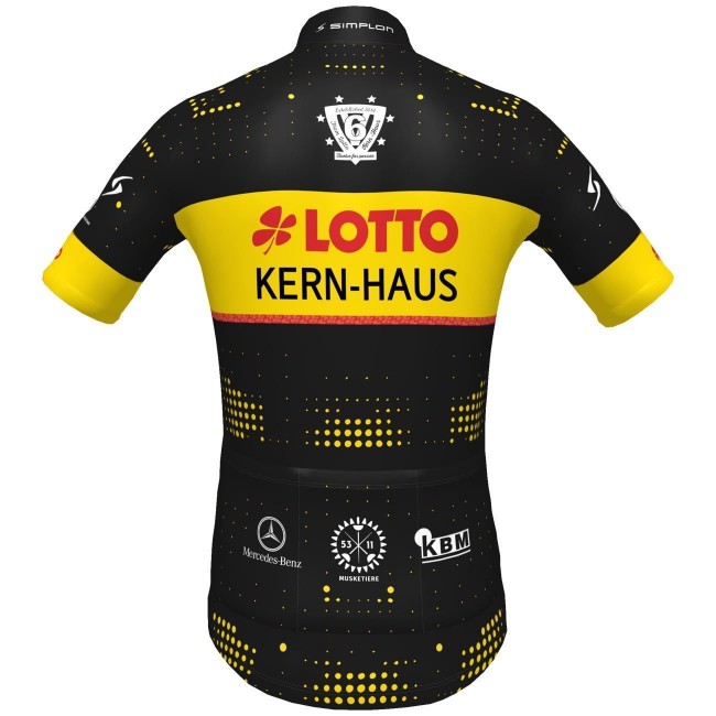 Team Lotto-Kern Haus 2022 Radtrikot kurzarm(langer Reißverschluss)-Radsport-Profi-Team Radtrikot Kaufen Team Lotto-Kern Haus 2022 Radtrikot kurzarm(langer Reißverschluss)-Radsport-Profi-Team Radtrikot Kaufen