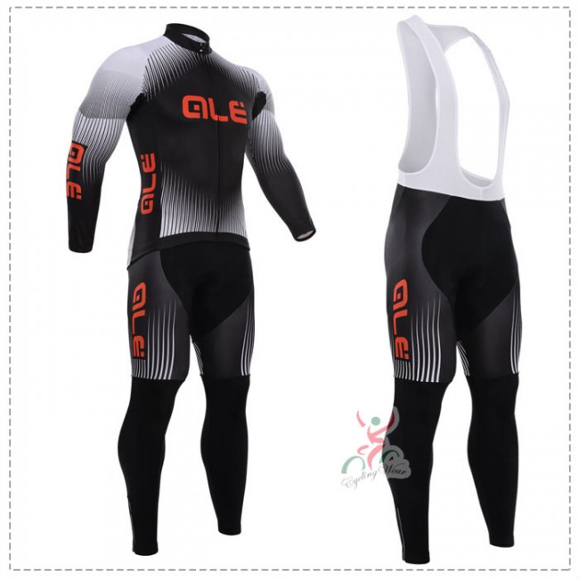 2015 ALE giordana Fahrradbekleidung Radtrikot Satz Langarm und Lange Trägerhose Radtrikot Kaufen