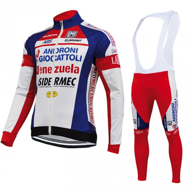 2015 ANDRONI GIOCATTOLI Fahrradbekleidung Radtrikot Satz Langarm und Lange Trägerhose Radtrikot Kaufen