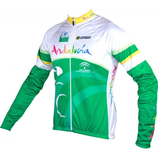 2015 Andalucia Fahrradtrikot Langarm Radtrikot Kaufen
