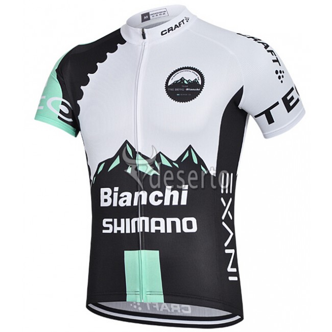 2015 Bianchi Shimano Radtrikot Kurzarm Radtrikot Kaufen