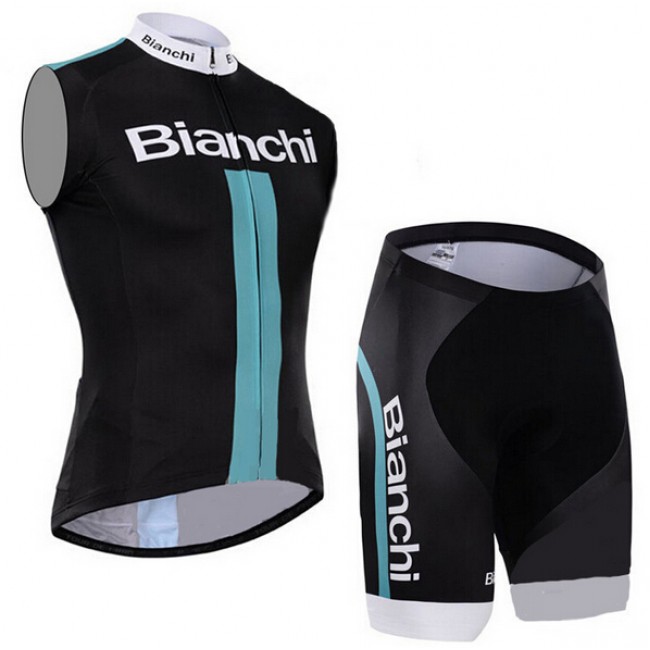 2015 Bianchi ärmelloses Trikot und Kurz Radhose Radtrikot Kaufen