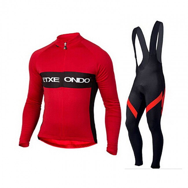 2015 Etxeondo Konbi Fahrradbekleidung Radtrikot Satz Langarm und Lange Trägerhose Radtrikot Kaufen