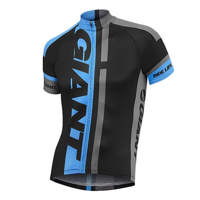 2015 Giant blau schwarz Radtrikot Kurzarm Radtrikot Kaufen