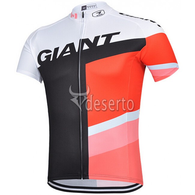 2015 Giant Radtrikot Kurzarm schwarz Rote Radtrikot Kaufen
