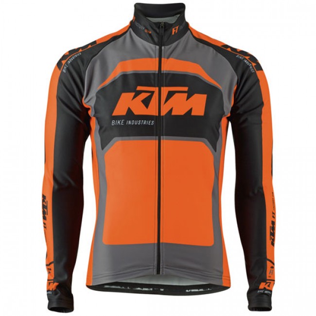 KTM Fahrradtrikot Langarm orange Radtrikot Kaufen