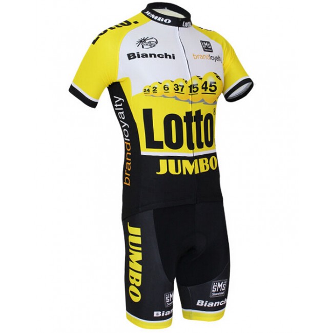 2015 Lotto Radbekleidung Radtrikot Kurzarm und Fahrradhosen Kurz Radtrikot Kaufen