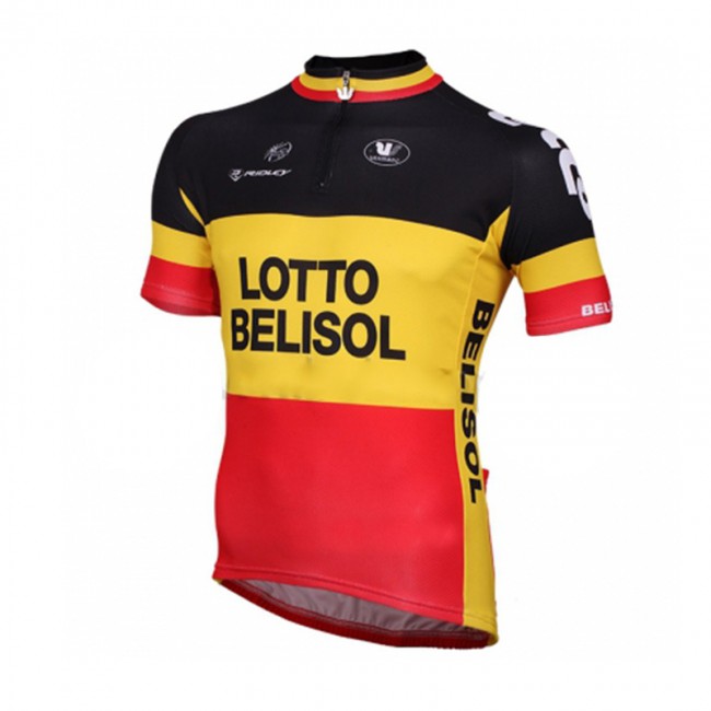 2015 Lotto Belisol Radtrikot Kurzarm Radtrikot Kaufen
