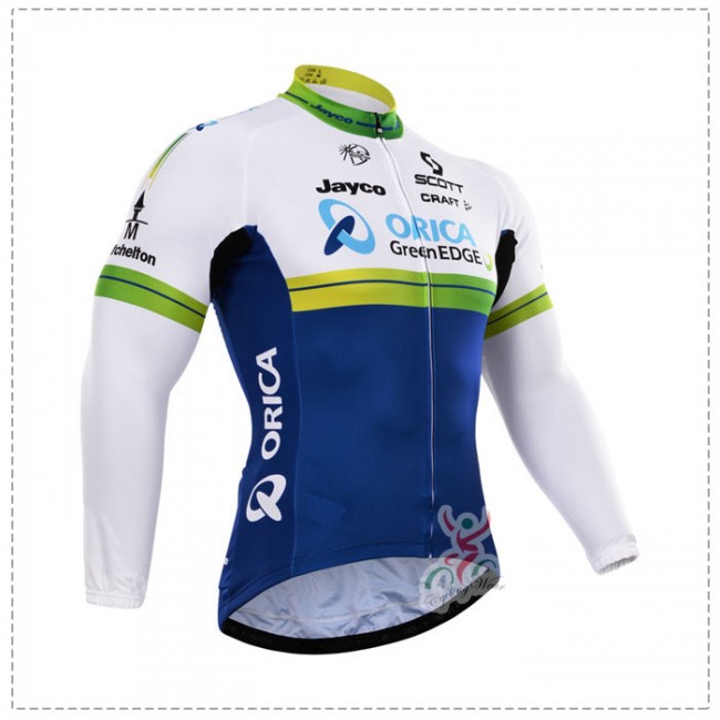 2015 Orica Greenedge Fahrradtrikot Langarm Radtrikot Kaufen