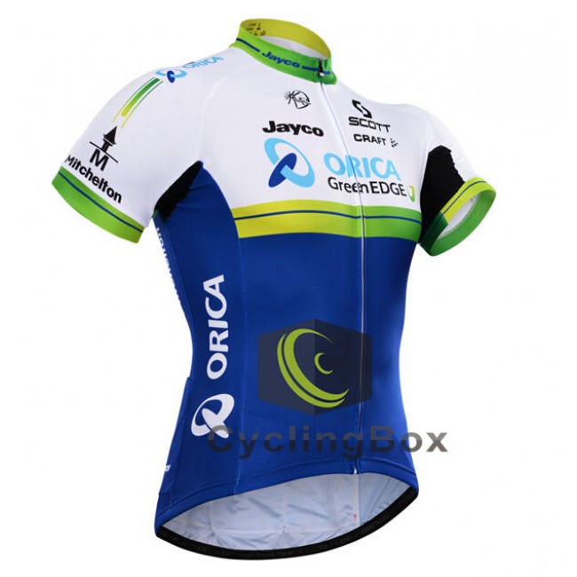 2015 ORICA GreenEDGE Radtrikot Kurzarm Radtrikot Kaufen