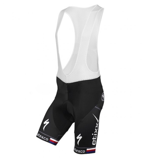 2015 Etixx Quick-Step Champion Tsjechisch Kurz Trägerhose Radtrikot Kaufen
