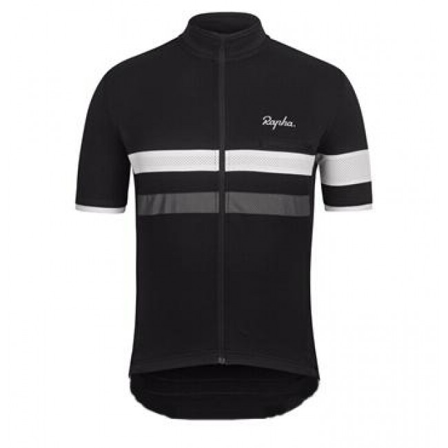 2015 Rapha Schwarz Radtrikot Kurzarm Radtrikot Kaufen