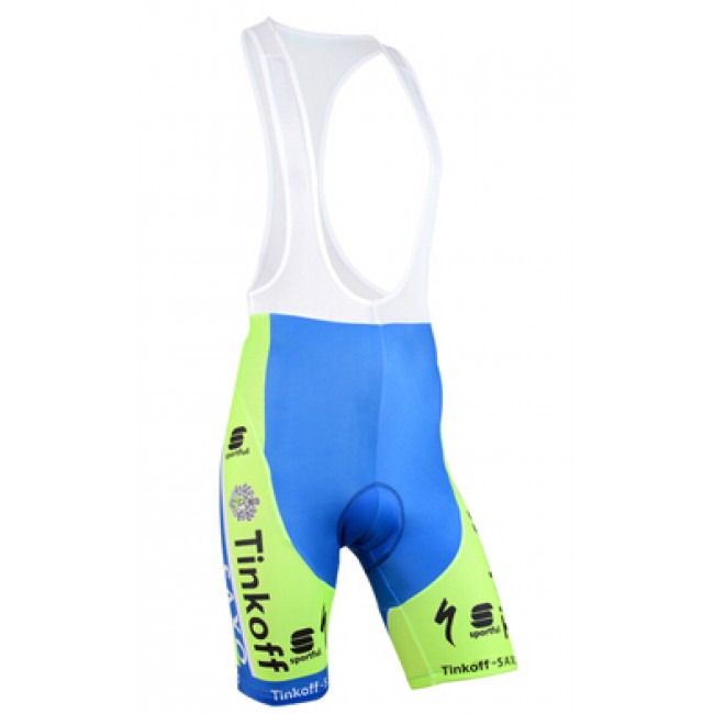 2015 Saxo Bank Tinkoff Kurz Trägerhose Fluorescence Radtrikot Kaufen