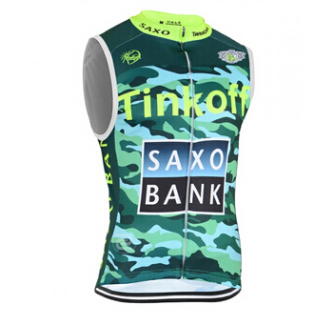 2015 Tinkoff Saxo Bank Camouflage ärmelloses Trikot Radtrikot Kaufen