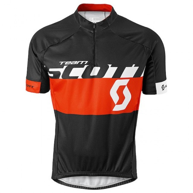 2015 Proteam Scott Weiß-Schwarz-Rot Radtrikot Kurzarm Radtrikot Kaufen