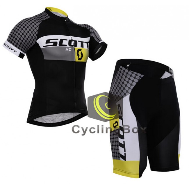 2015 Scott Radbekleidung Radtrikot Kurzarm und Fahrradhosen Kurz Radtrikot Kaufen