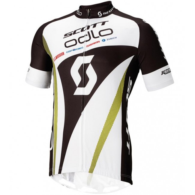 2015 Odlo Scott Swiss Radtrikot Kurzarm Radtrikot Kaufen