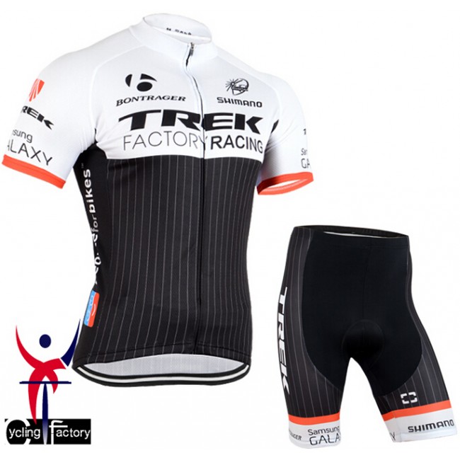2015 Trek Factory Racing Radbekleidung Radtrikot Kurzarm und Fahrradhosen Kurz Radtrikot Kaufen