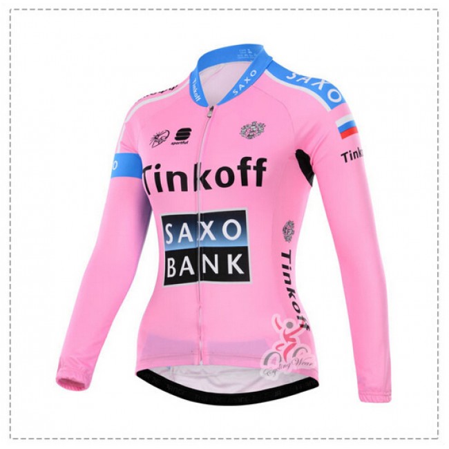 2015 Saxo Bank Tinkoff Fahrradtrikot Langarm Radtrikot Kaufen