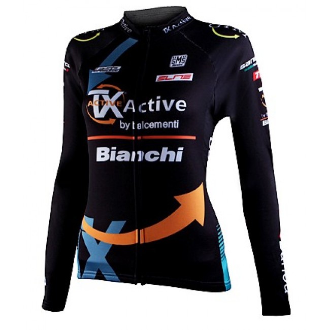 2012 Damen bianchi Fahrradtrikot Langarm Radtrikot Kaufen