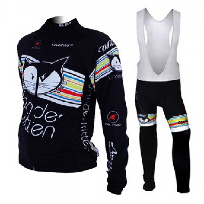 2015 Wilier Damen Fahrradbekleidung Radtrikot Satz Langarm und Lange Trägerhose Radtrikot Kaufen