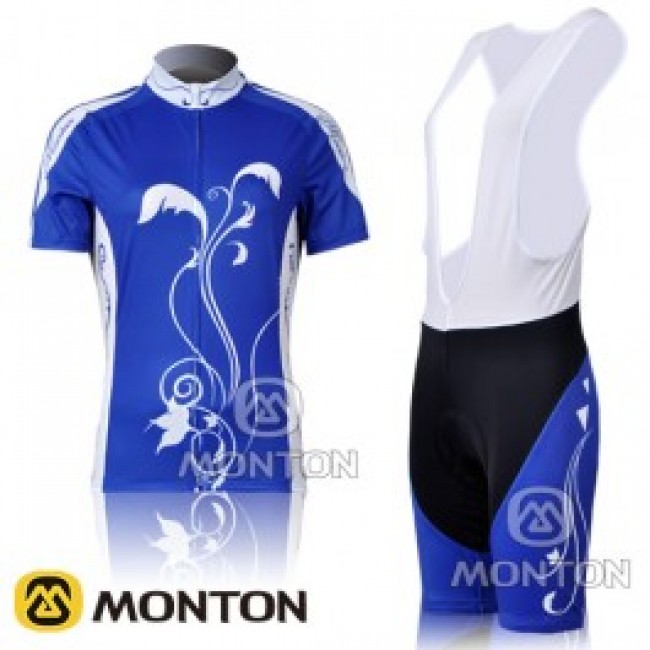 2011 Monton Damen Fahrradbekleidung Satz Fahrradtrikot Kurzarm Trikot und Kurz Trägerhose Radtrikot Kaufen