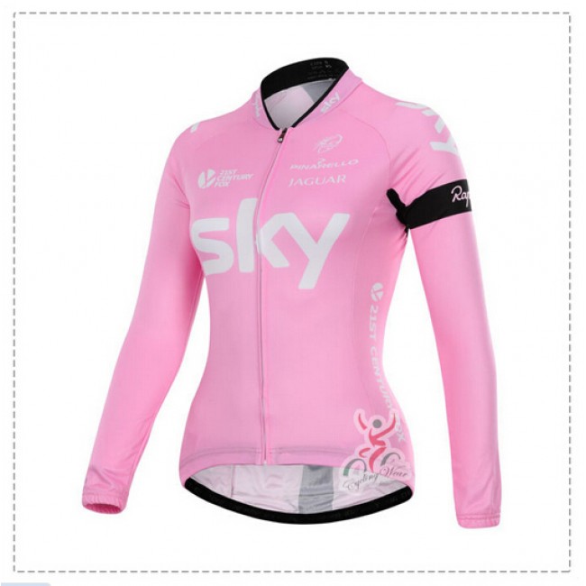 2015 Sky Damen Fahrradtrikot Langarm Radtrikot Kaufen