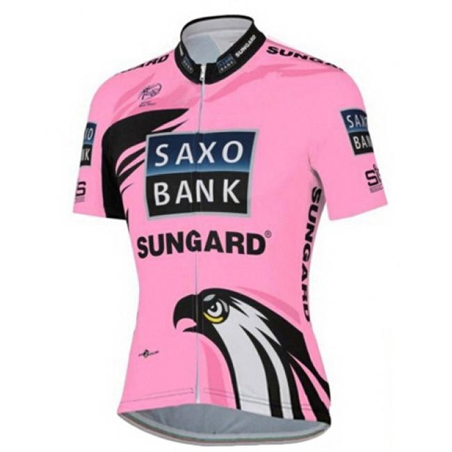2015 Saxo Bank Sungard Damen Radtrikot Kurzarm Radtrikot Kaufen