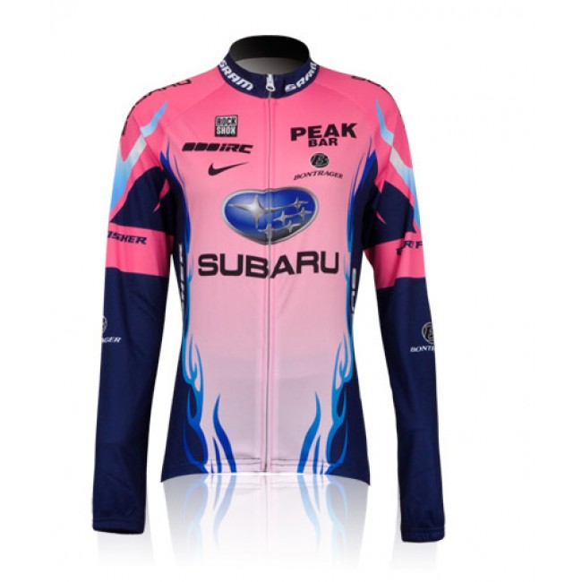 2011 Damen subaru Rouge Fahrradtrikot Langarm Radtrikot Kaufen