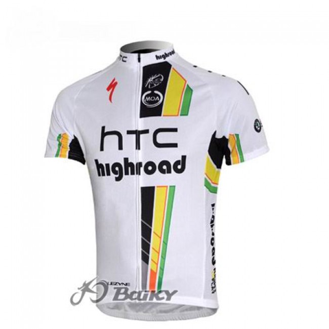 Highroad Pro Team Radtrikot Kurzarm Weiß Radtrikot Kaufen