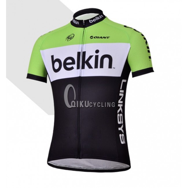 Belkin Pro Team Blanco Radtrikot Kurzarm Radtrikot Kaufen