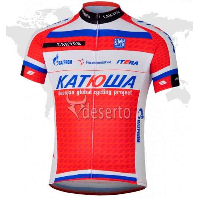 Katusha Team Radtrikot Kurzarm Radtrikot Kaufen