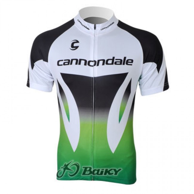 Cannondale Radtrikot Kurzarm Weiß Schwarz Grün Radtrikot Kaufen