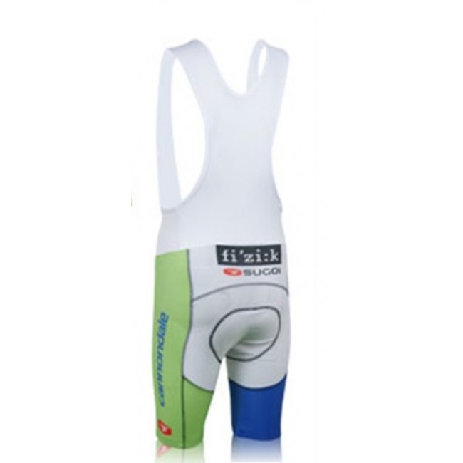 Cannondale Kurz Trägerhose Weiß Grün Blau 2013 Radtrikot Kaufen