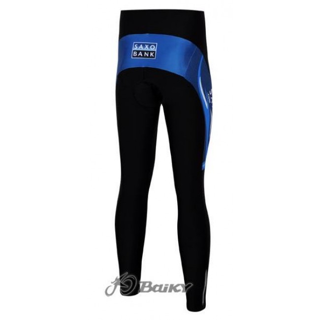 Saxo Bank Sungard Pro Team Lang Radhose Blau Schwarz Radtrikot Kaufen
