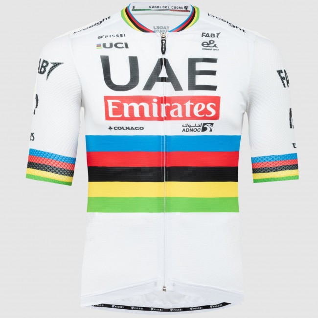 Herren Team UAE 2024 Pissei Magistrale trikot-Weltmeister Radtrikot Kaufen