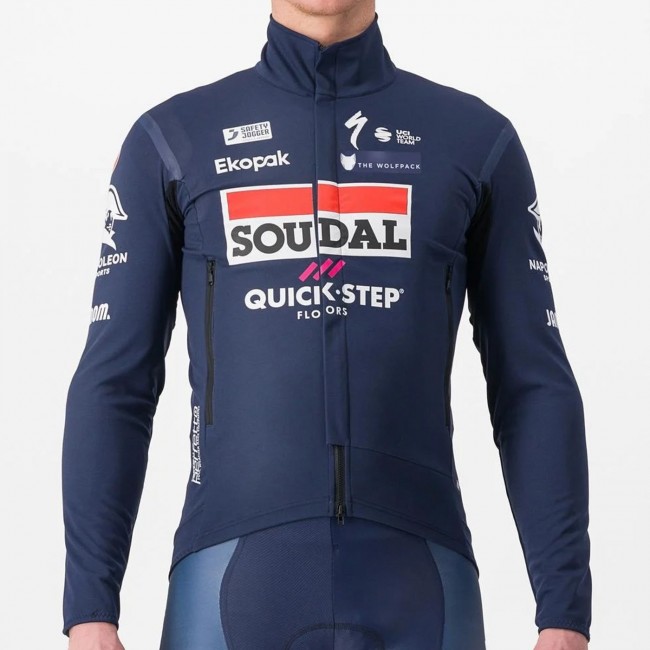 Herren Castelli Soudal Quick-Step 2024 Perfetto RoS jacke Radtrikot Kaufen