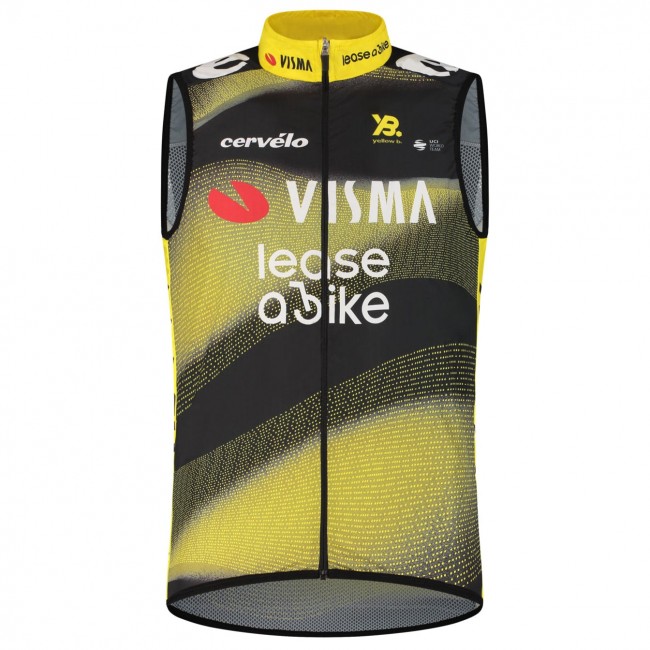 Herren Weste Team Visma Lease a bike 2025 Wind The Swarm-Tdf Radtrikot Kaufen
