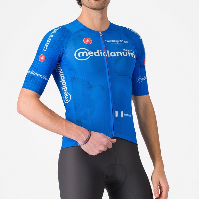 Herren Blau trikot Giro d'Italia 2025 Race 8S Radtrikot Kaufen
