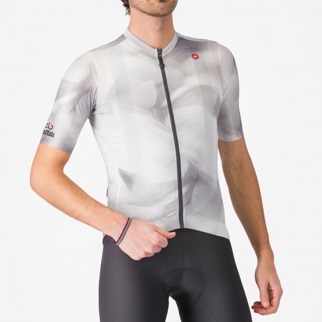 Herren Trikot Giro d'Italia 2025 Espresso-Grau Radtrikot Kaufen