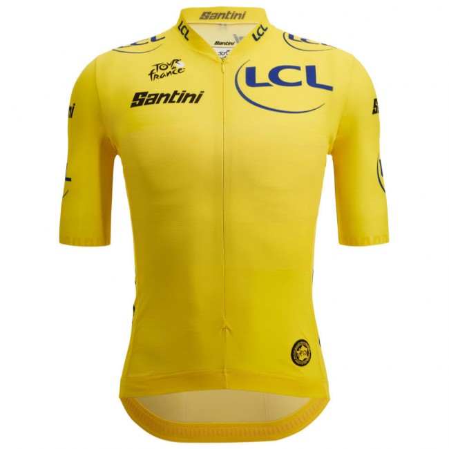 Herren Gelbes Trikot Tour de France 2025 Offiziell Radtrikot Kaufen