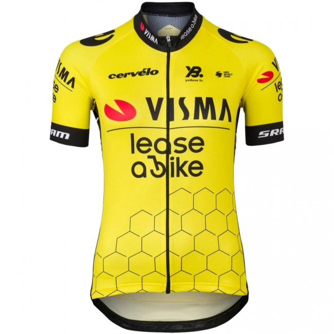 Damen Team Visma Lease a bike 2025 frau trikot Radtrikot Kaufen