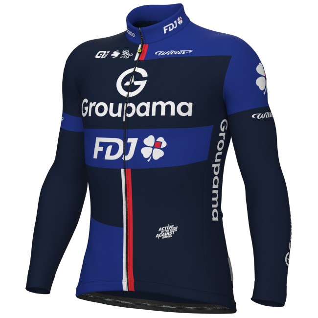 Herren Ale Groupama FDJ 2025 langarmtrikot Radtrikot Kaufen