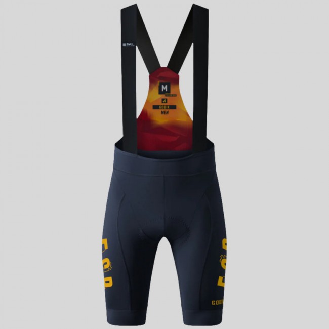 Herren Gobik RFEC 2025 Matt Solid 2.0 tragerhose-Blau Radtrikot Kaufen