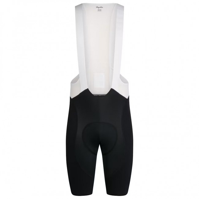 Herren Rapha Pro Team 3 tragerhose-Schwarz weiss Radtrikot Kaufen