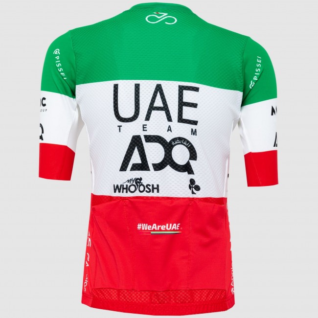 Damen Pissei UAE Team ADQ 2025 frau trikot-Italienischer meister Radtrikot Kaufen Damen Pissei UAE Team ADQ 2025 frau trikot-Italienischer meister Radtrikot Kaufen