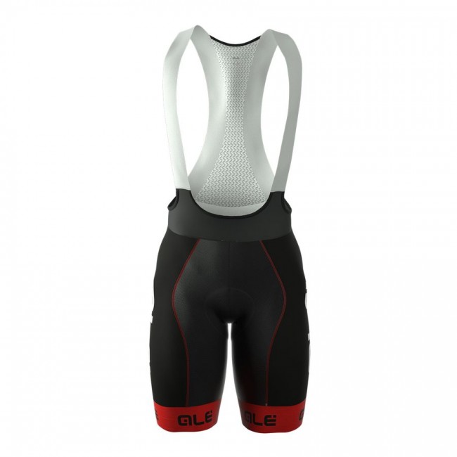 2016 Ale Graphics PRR Bermuda rot Fahrradbekleidung Kurz Trägerhose Radtrikot Kaufen