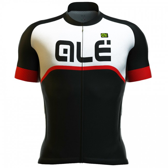 2016 ALE GRAPHICS EXCEL VELOCE Radtrikot Kurzarm -Schwarz ROT Radtrikot Kaufen
